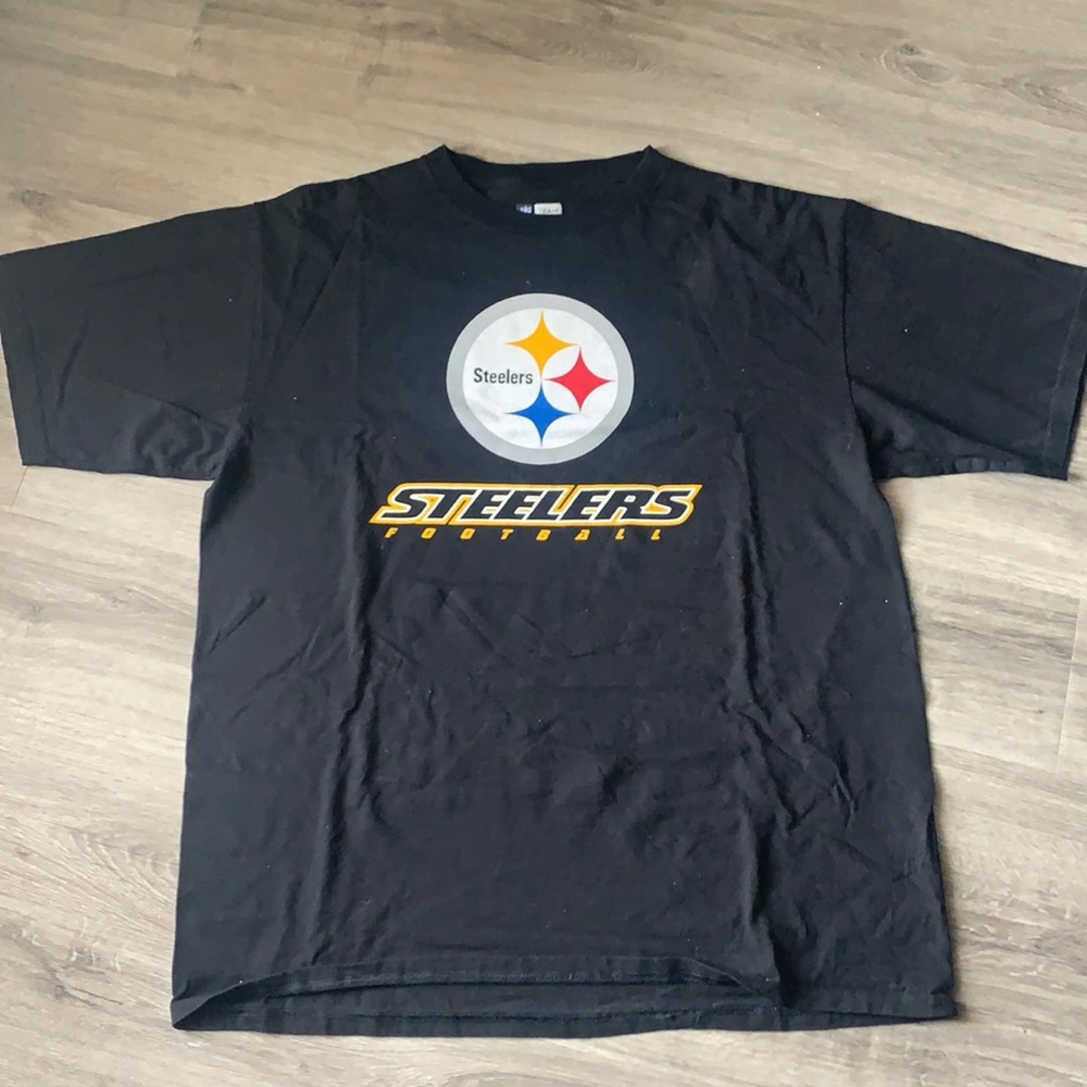 Steelers Football NFL T Shirt Size XL